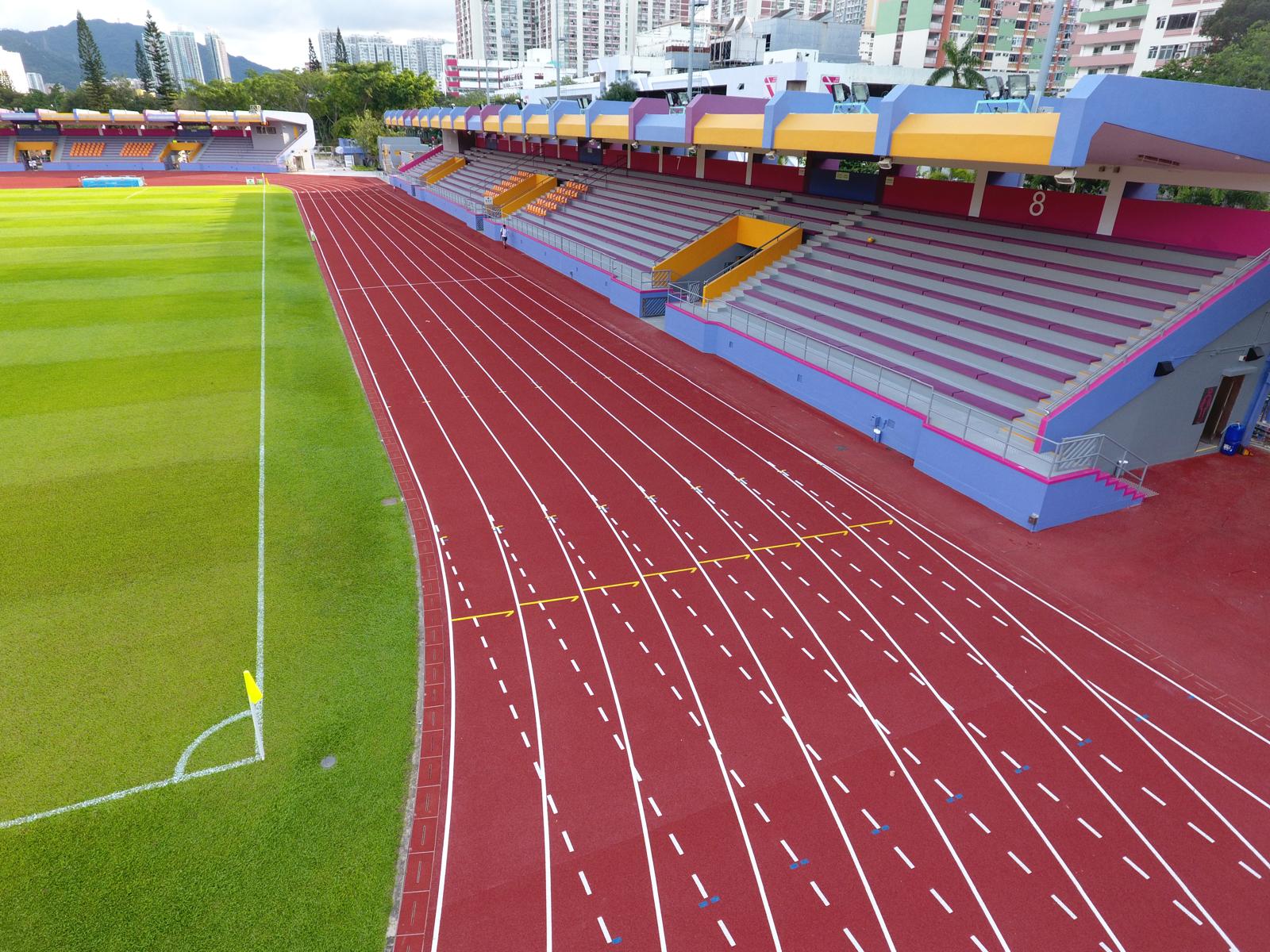 Sha Tin Sports Ground running track